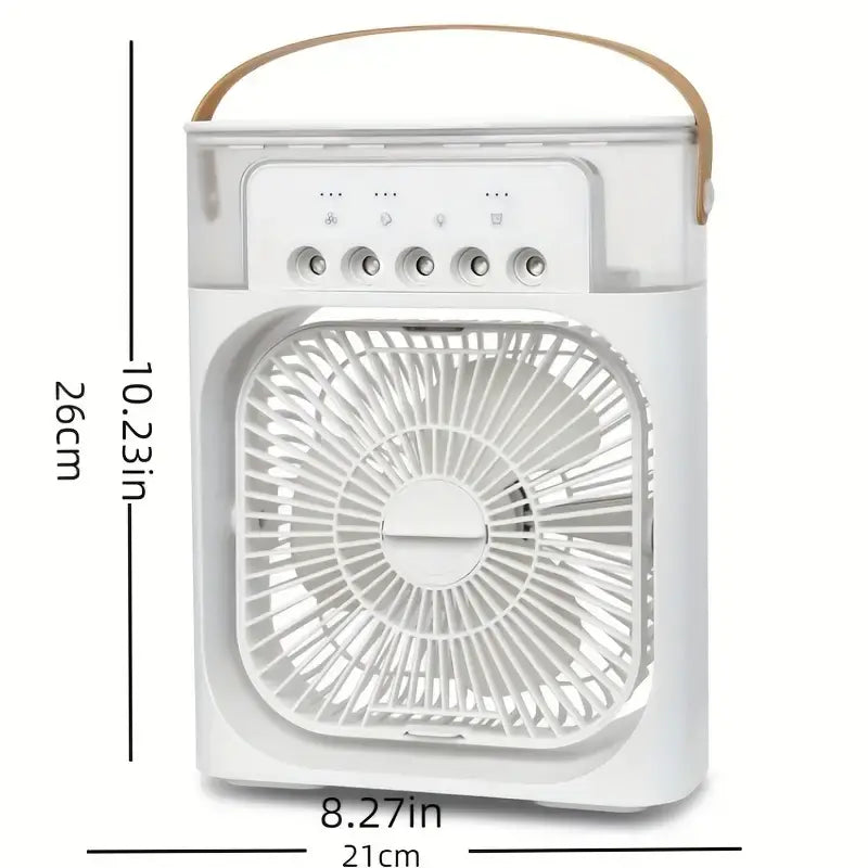 Portable Humidifier Fan AIr Conditioner Household Small Air Cooler-4