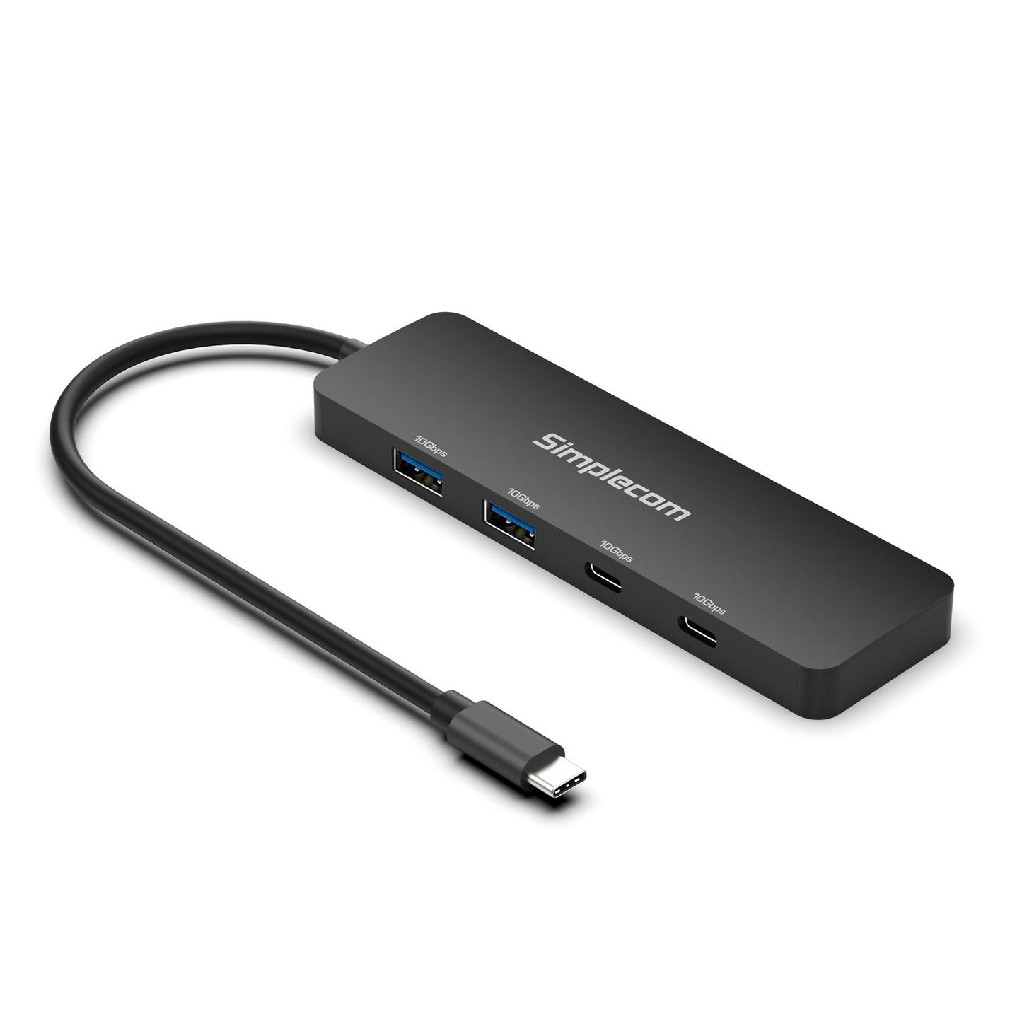NNEDSZ Simplecom CH392 USB 3.2 Gen2 USB-C 4-Port 10Gbps Hub (2x USB-A and 2x USB-C)